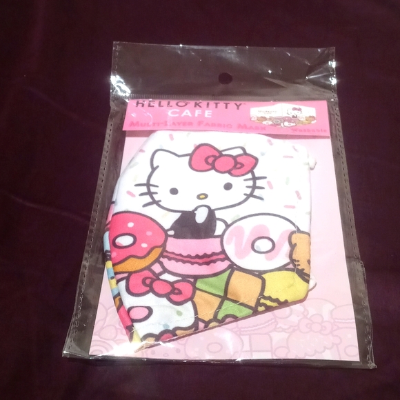 Sanrio Accessories - Hello Kitty Café Truck Face Mask NWT